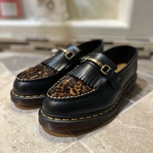 Dr Martens Adrian Snaffle Hair Loafers
